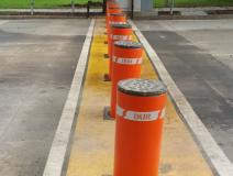 M50 M 30 Pas68 Crash Test Automatic Rising Bollards